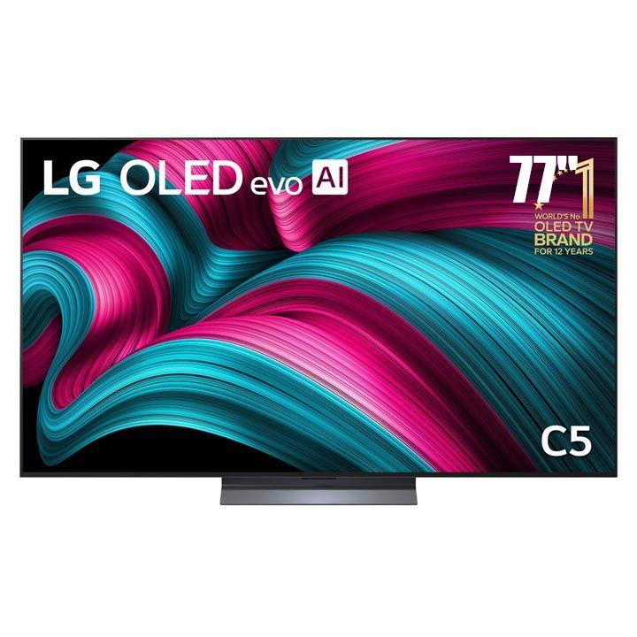 LG 77" OLED 4K Smart TV - Black | OLED77C56LA